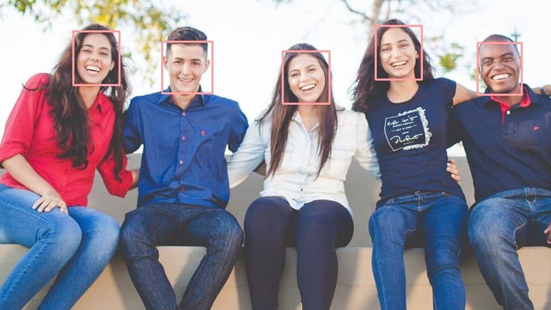 Preview image for Face Detection template