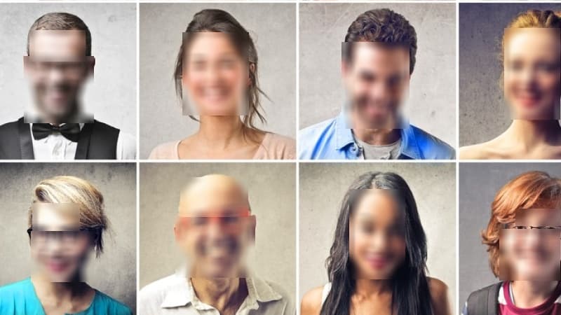 Preview image for Face Blur template