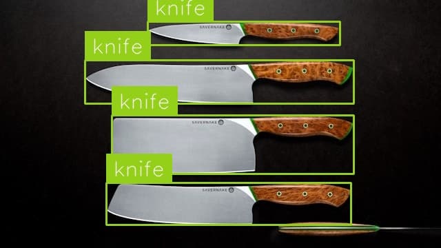 Preview image for Knife Detection template