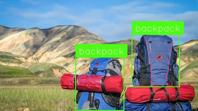 Preview image for Backpack Detection template