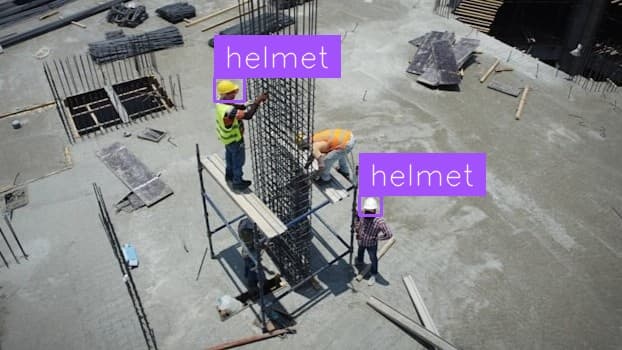 Preview image for Construction Safety Detection template