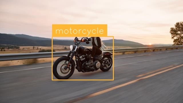 Preview image for Motorcycle Detection template