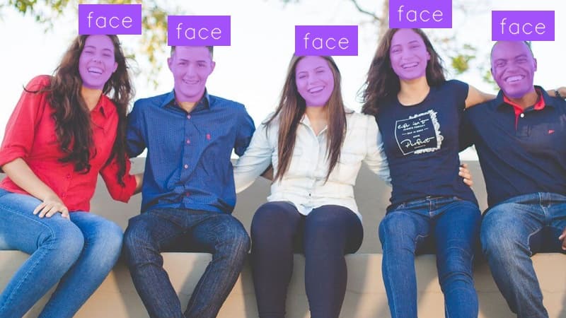 Preview image for Face Detection template