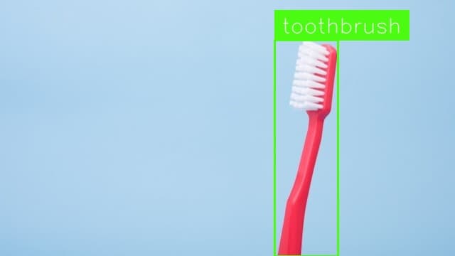 Preview image for Toothbrush Detection template