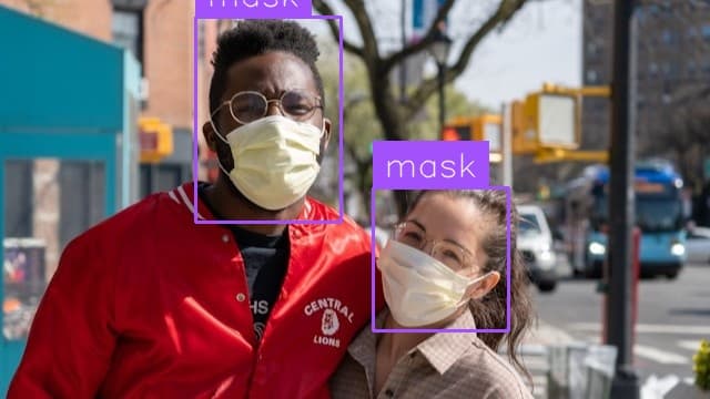 Preview image for Mask Detection template