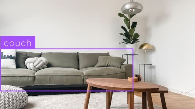 Preview image for Couch Detection template