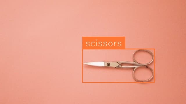 Preview image for Scissors Detection template